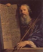 Moses with th Ten Commandments, Philippe de Champaigne